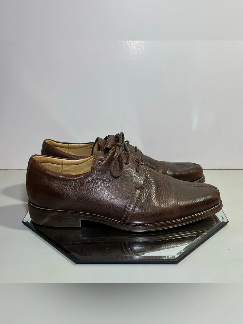 Sandro Moscoloni Leather Oxford Anatomical Gel Shoes, Size 11D, Brown